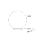 KT8666-350 FLOOR/TABLE LAMP - Slika 2